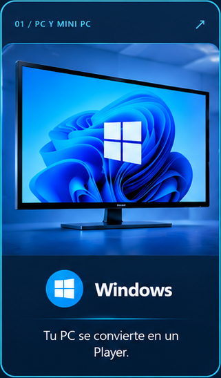 Windows en MDDS MonoPlayer